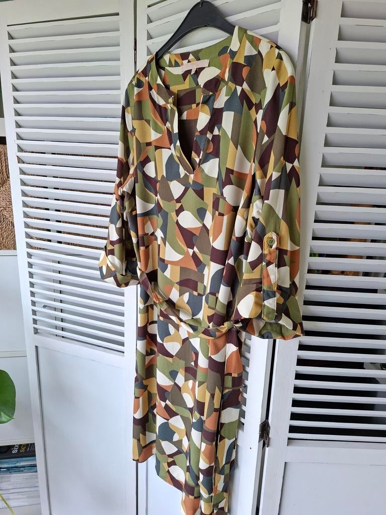 Kleed Comme Ça herfst maat 40 hele goede staat, Kleding | Dames, Jurken, Maat 38/40 (M), Bruin, Zo goed als nieuw, Knielengte