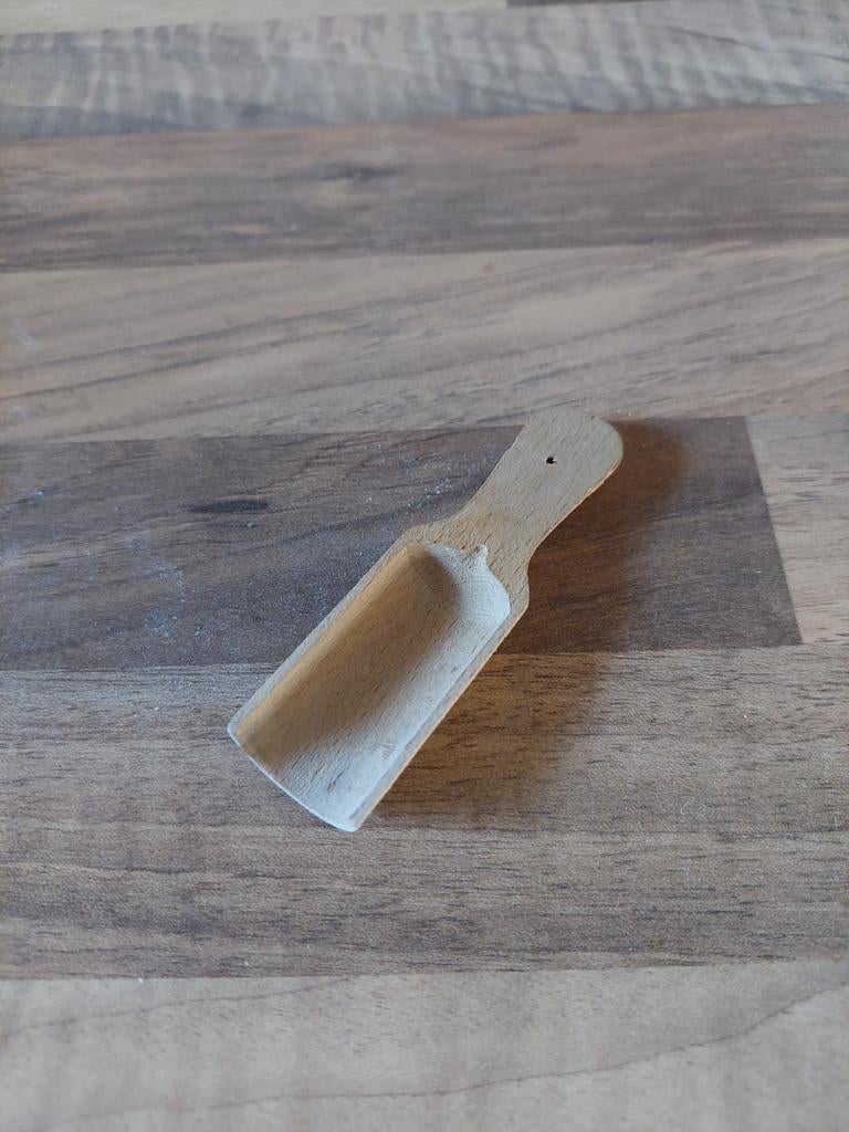 Pelle à sel en bois, Enlèvement ou Envoi, Utilisé, Bois