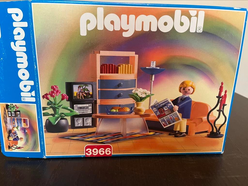 Playmobil huiskamer 3966, Enlèvement, Utilisé