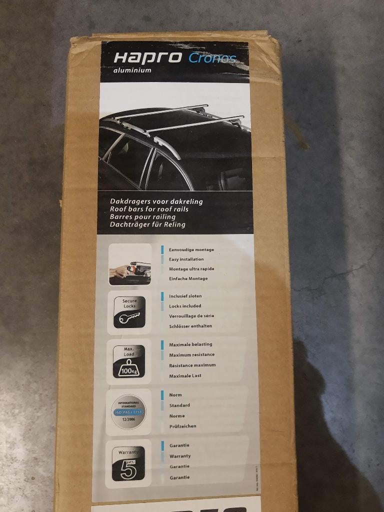 Kit de barres de toit Hapro, Autos : Divers, Enlèvement, Comme neuf