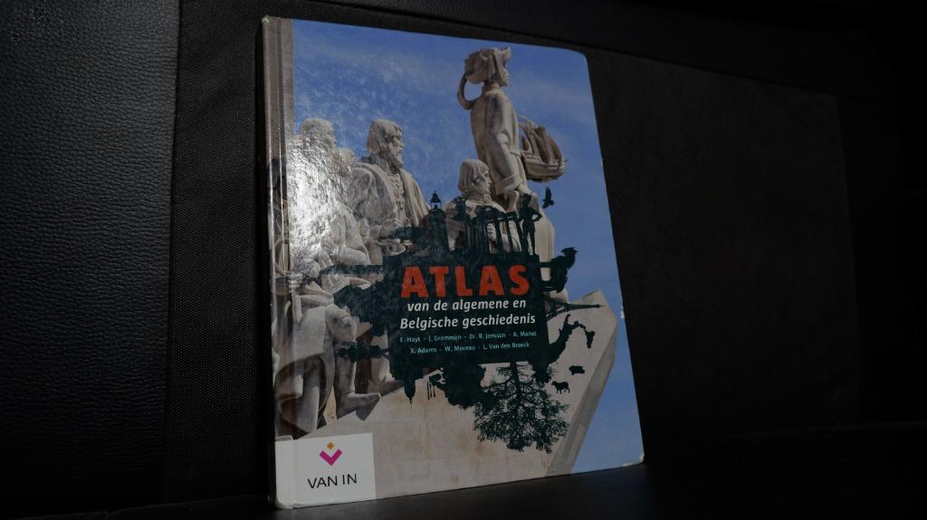 Atlas van de algemene en Belgische geschiedenis – VAN IN, Ophalen, ASO, Geschiedenis, Zo goed als nieuw