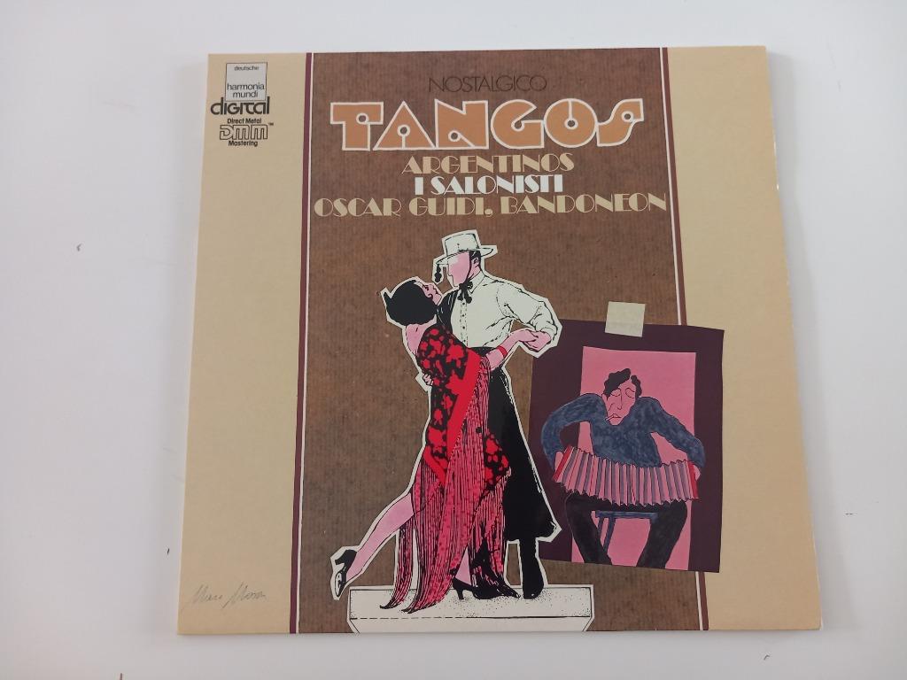 Vinyle LP Nostalgico Tangos Argentinos Latin Folk Tango Danc, Enlèvement ou Envoi, 12 pouces