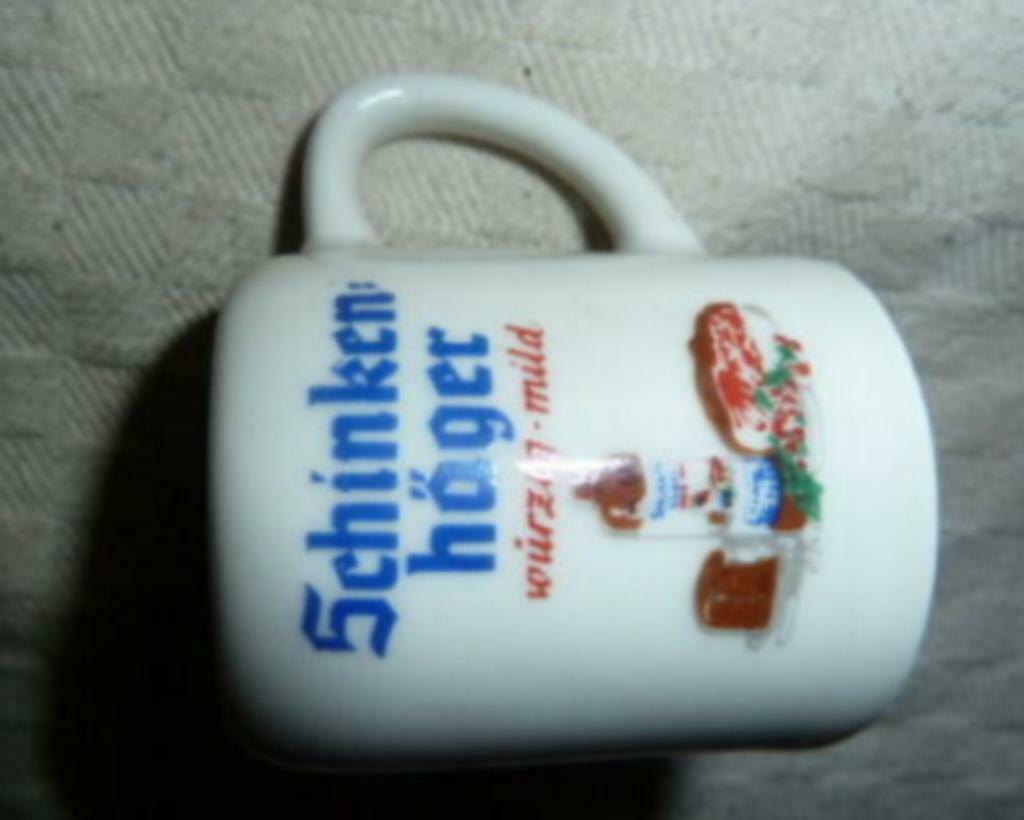 #A borrel glas / pul SCHINKEN HÄGER Den mit dem schinken ..., Collections, Enlèvement ou Envoi, Neuf, Verres et Verres à shot