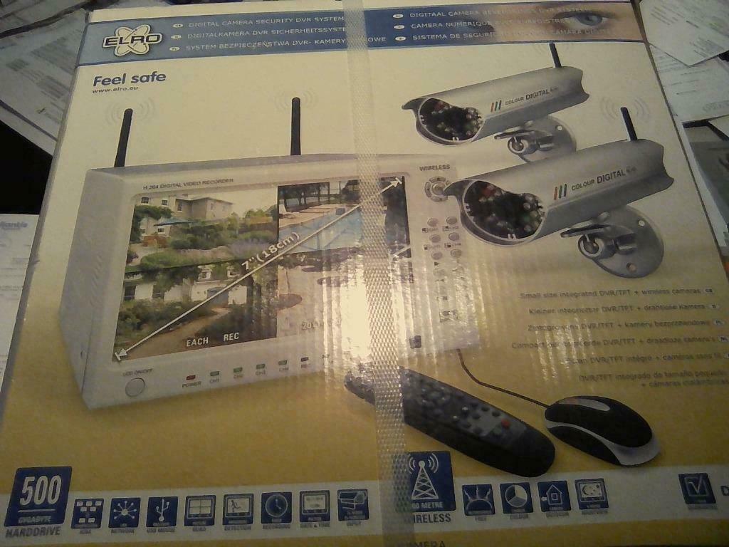 ELRO DVR74W, Bricolage & Construction, Enlèvement, Neuf, Sans fil