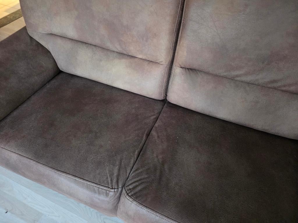 Twee zit, Huis en Inrichting, Zetels | Zetels, Ophalen, Gebruikt, 150 tot 200 cm, Tweepersoons