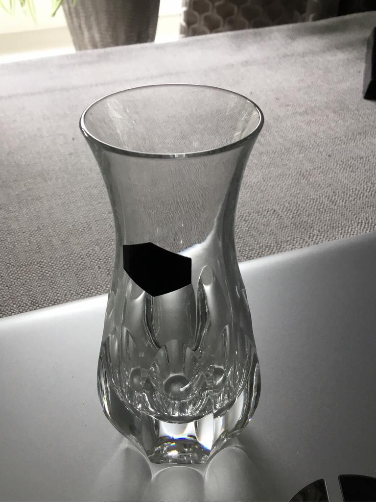 Klein cristal vaasje st Louis, Ophalen of Verzenden