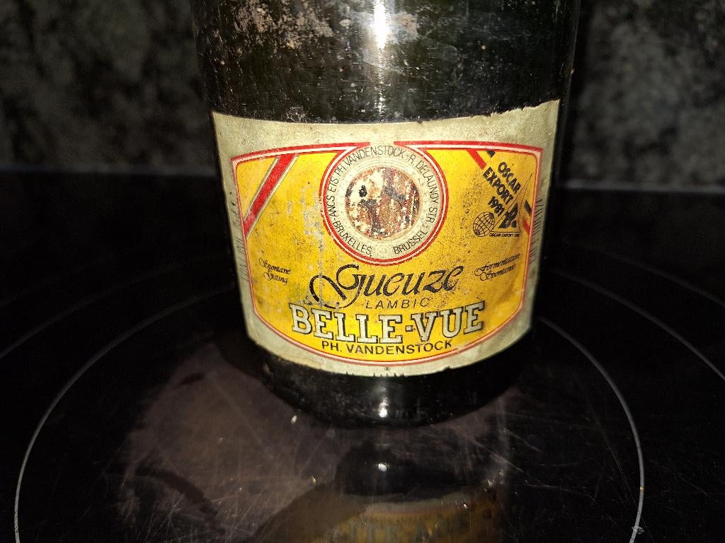 8 oude lege Geuze flessen, Ophalen of Verzenden, Gebruikt, Flesje(s)