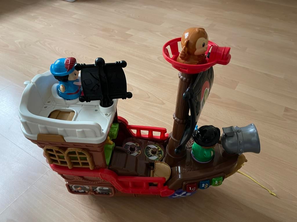 VTech Vrolijke Vriendjes Piratenschip, Enlèvement, Comme neuf