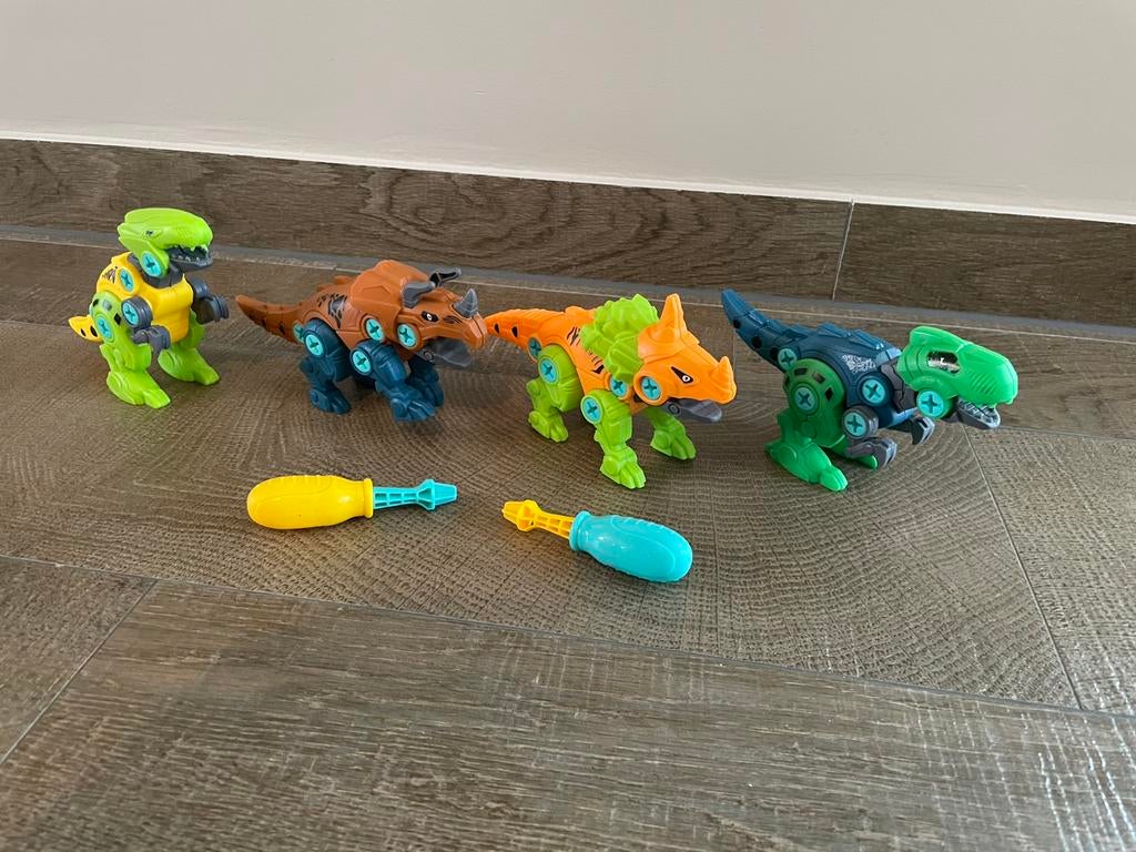 Demonteerbare dino’s, Ophalen, Zo goed als nieuw