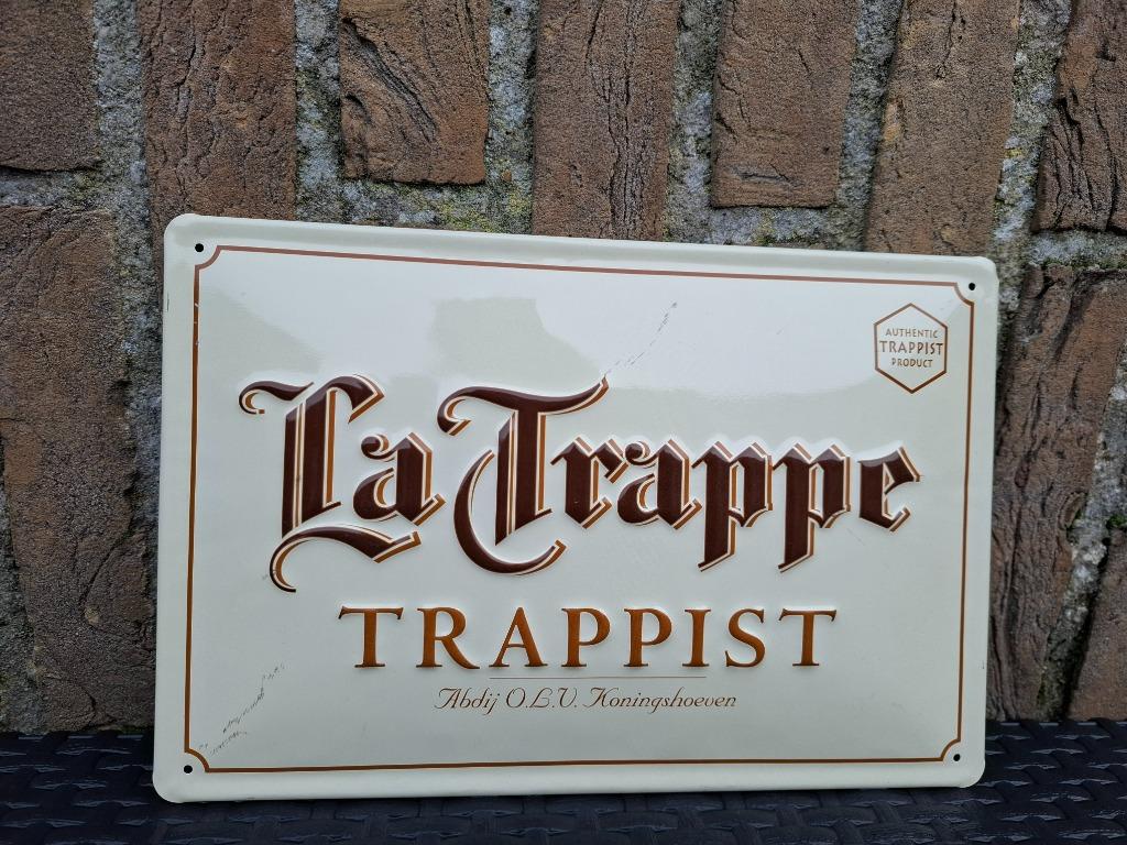 Reclamebord La Trappe bier, Verzamelen, Biermerken, Nieuw, Reclamebord, Plaat of Schild, La Trappe, Ophalen of Verzenden