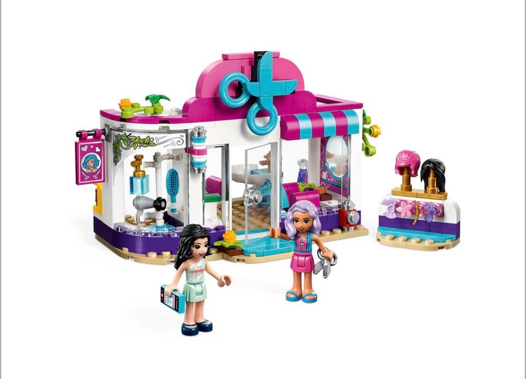 Lego Friends 41391 Le salon de coiffure de Heartlake City, Kinderen en Baby's, Speelgoed | Duplo en Lego, Zo goed als nieuw, Lego