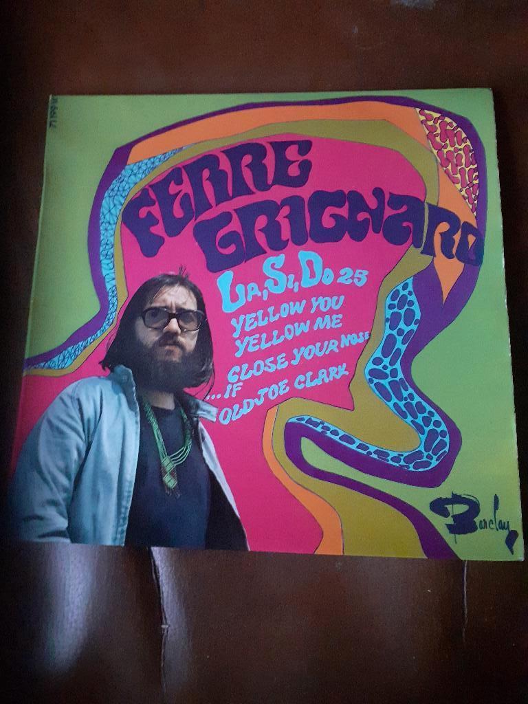 45T EP Ferre Grignard : La, si, do (Belpop), Enlèvement ou Envoi, EP