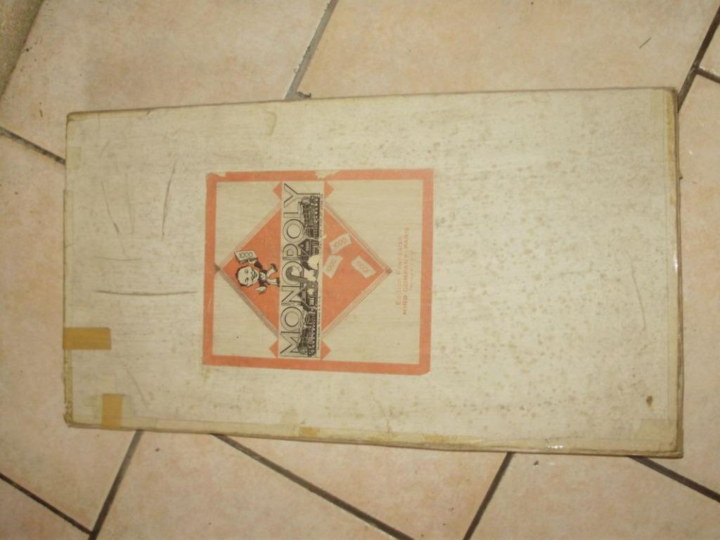 ancien jeu de société monopoly vintage, Trois ou quatre joueurs, Enlèvement, Utilisé, Miro company