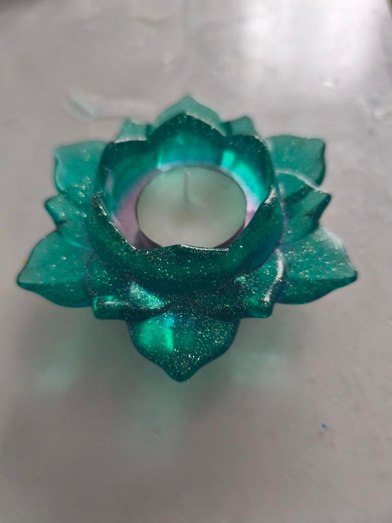 Bougeoir fleur de lotus, Antiquités & Art, Enlèvement