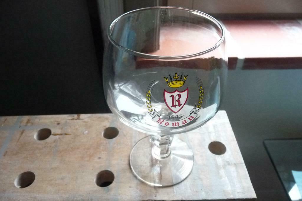 Bierglas Roman 7 stuks, Verzamelen, Ophalen of Verzenden, Zo goed als nieuw, Bierglas