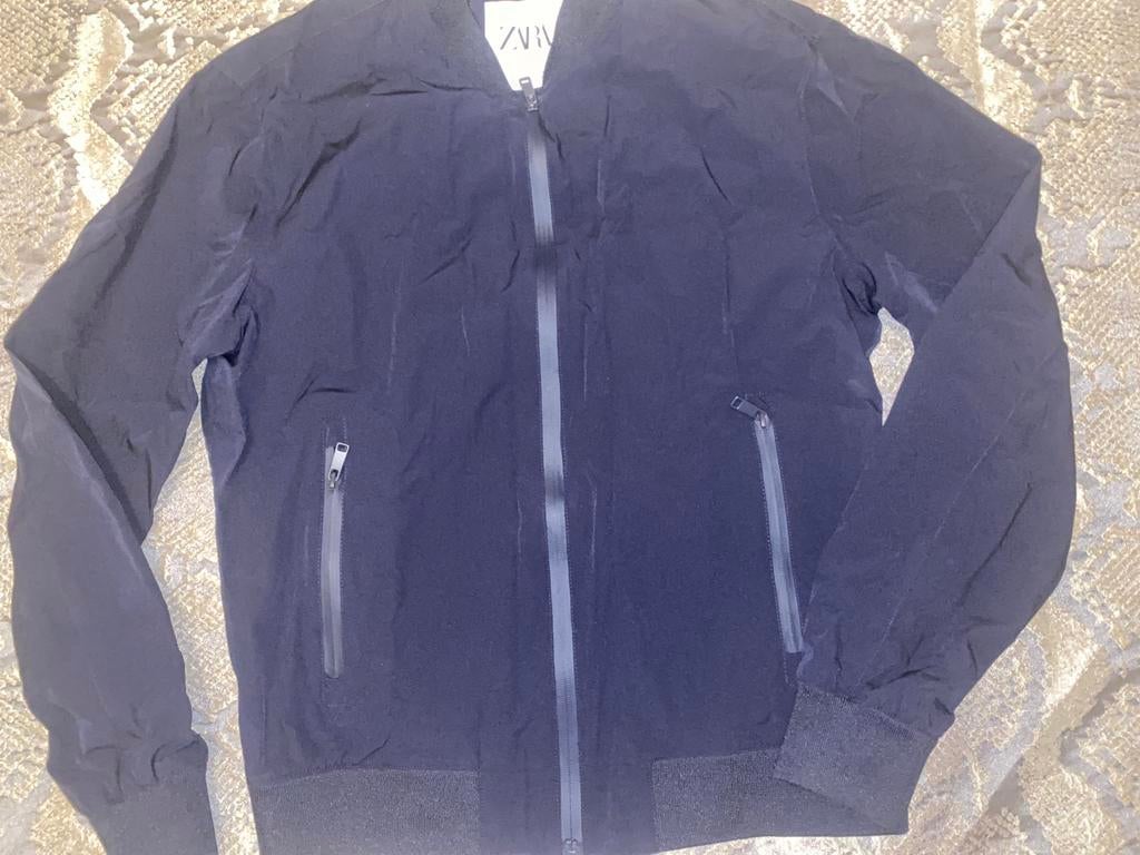Lente jas. Maat L. Zara merk. Nieuw, Kleding | Heren, Truien en Vesten, Ophalen, Zo goed als nieuw, Maat 52/54 (L), Blauw