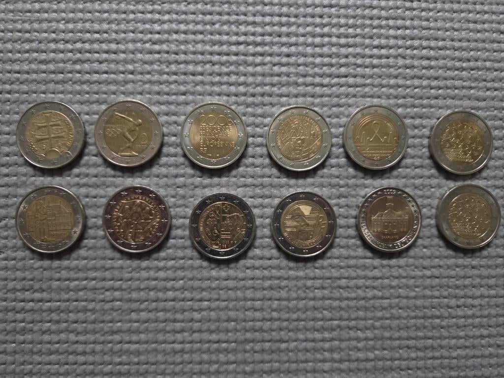 Pièce 2 euros collectors, Timbres & Monnaies, Enlèvement ou Envoi