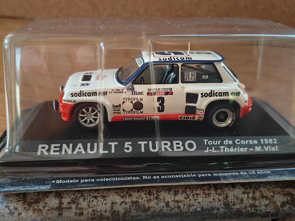 RENAULT 5 TURBO - TOUR DE CORSE 1982, Hobby & Loisirs créatifs, Enlèvement ou Envoi, Neuf, Voiture