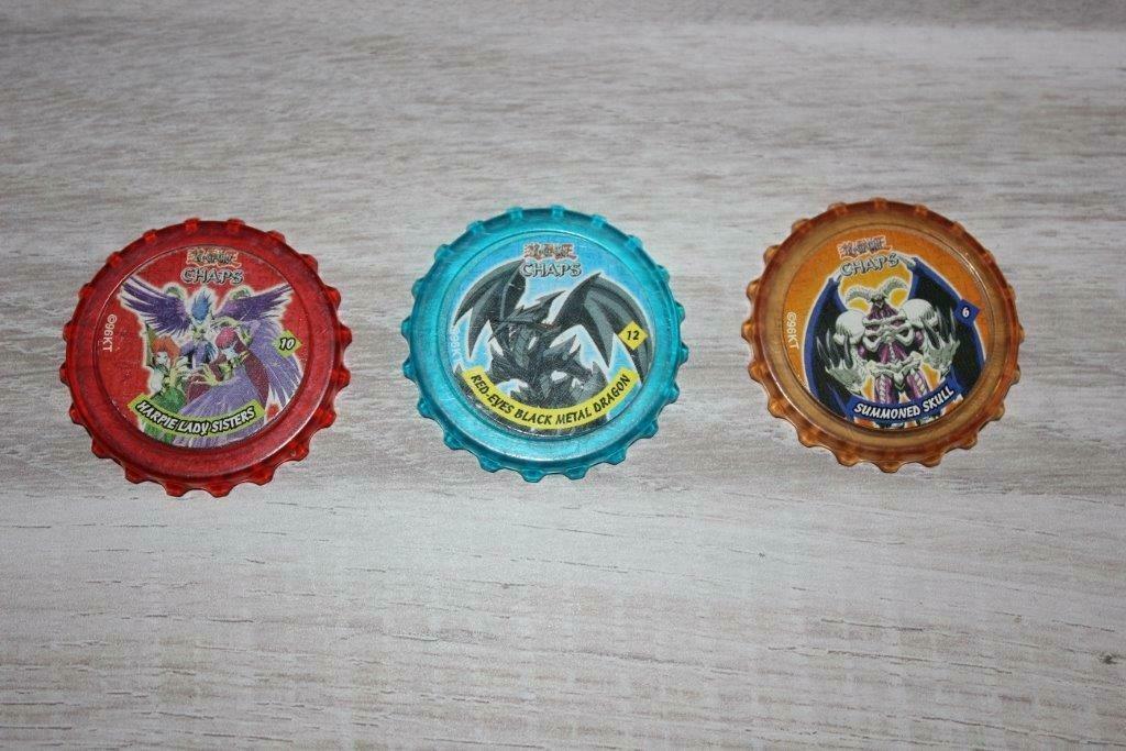 3 Chaps Yu-Gi-Oh, Hobby & Loisirs créatifs, Enlèvement ou Envoi, Utilisé