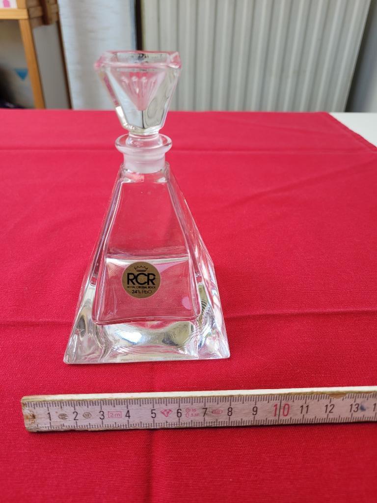 kleine kristallen karaf RCR 14 cm hoog, Ophalen