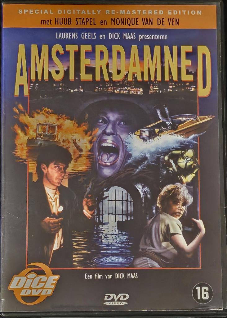 Amsterdamned (1988), CD & DVD, DVD | Classiques, Enlèvement ou Envoi, Comme neuf, Horreur