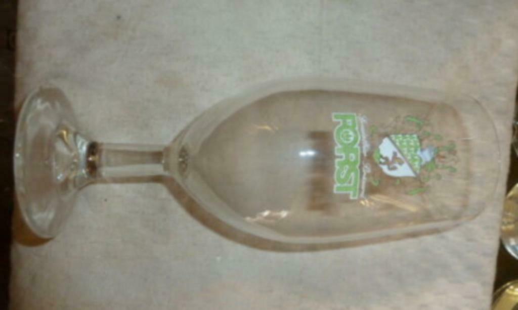 #E bier glas FORST Spezialbier - Brauerei 0,4L ;  op voet, Enlèvement ou Envoi, Utilisé, Verre à bière