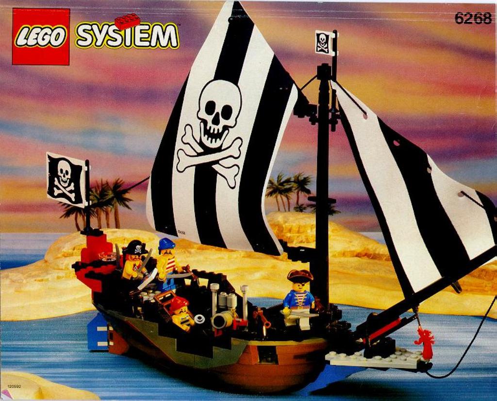 LEGO Pirates Piraten 6268 Renegade Runner, Enlèvement ou Envoi, Comme neuf, Ensemble complet, Lego