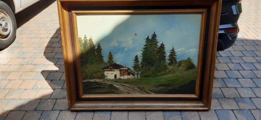 schilderij, Ophalen