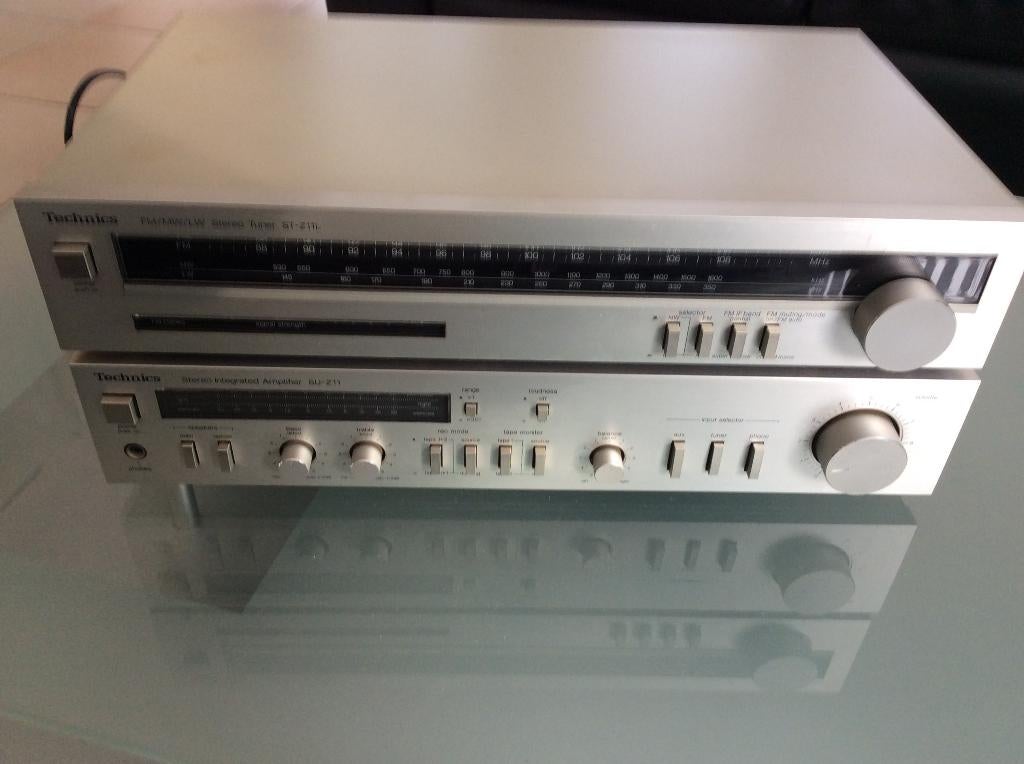 Stereoketen Technics SU-Z11 en ST-Z11L, Enlèvement ou Envoi, Utilisé, Tuner ou Radio, Composants en vrac