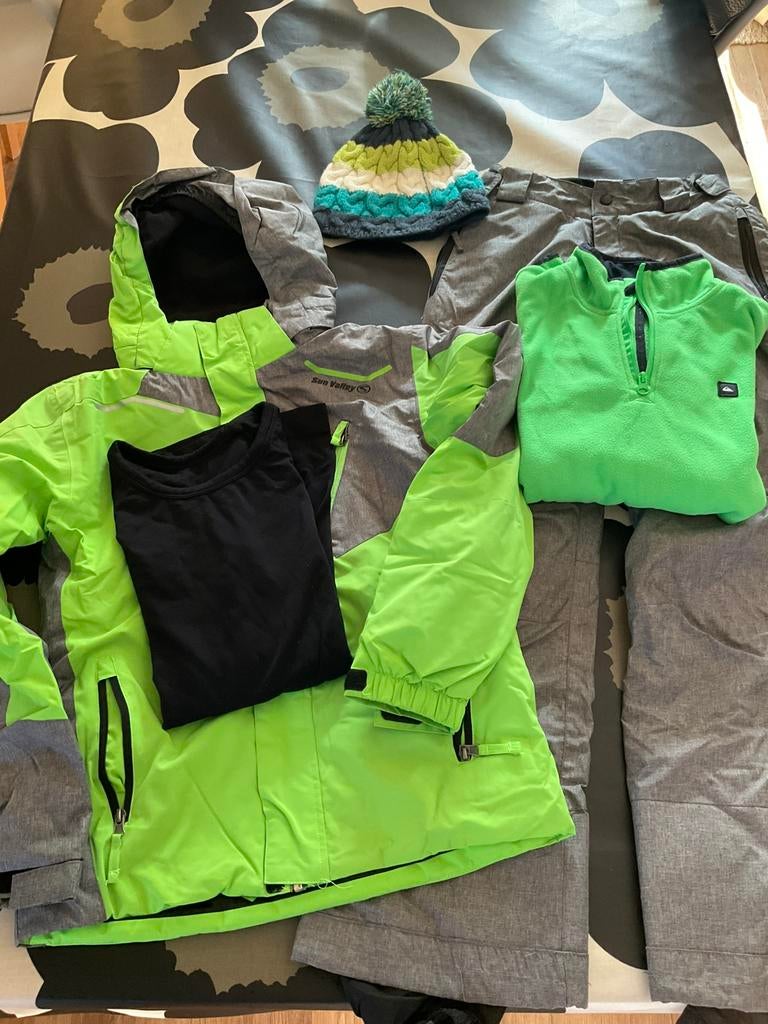 Volledige kinder ski uitusting - Sun Valley - 12 jaar, Ophalen, Gedragen, Maat 48/50 (M), Overige typen