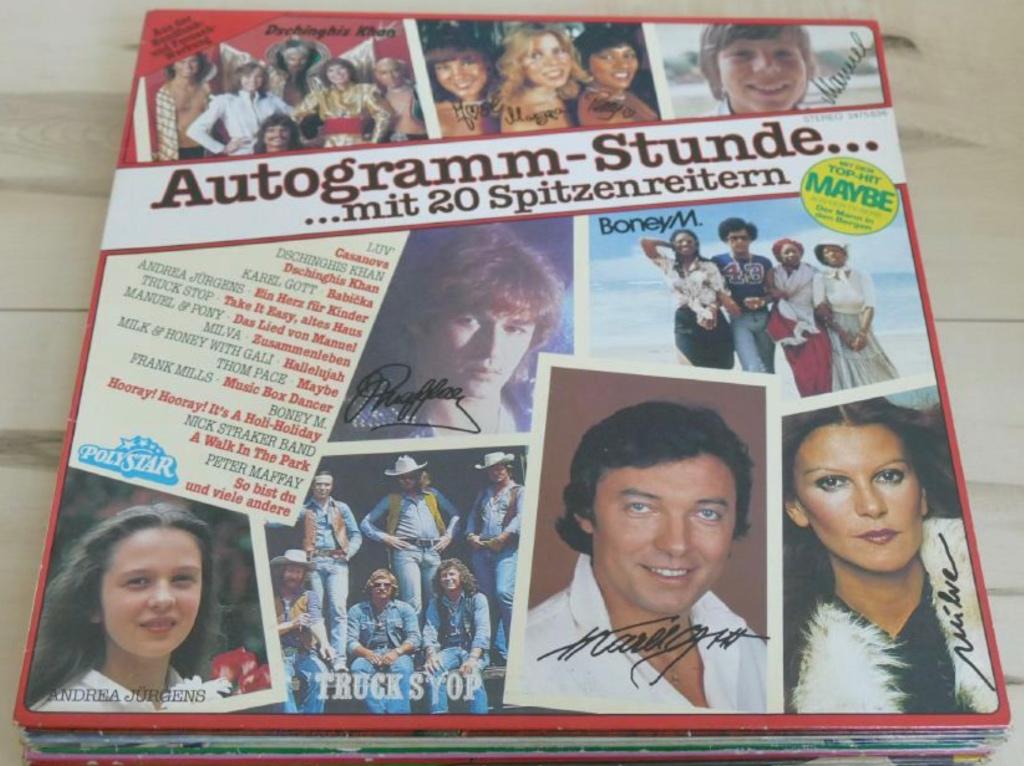 LP Met Handtekeningen van Luv , Peter Maffay e.a., Cd's en Dvd's, Ophalen of Verzenden