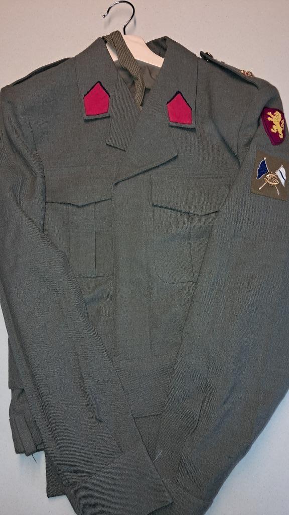 BELGIQUE - ABL - INFANTERIE DE LIGNE - SIGNALEUR - 1975, Ophalen of Verzenden, Landmacht, Kleding of Schoenen