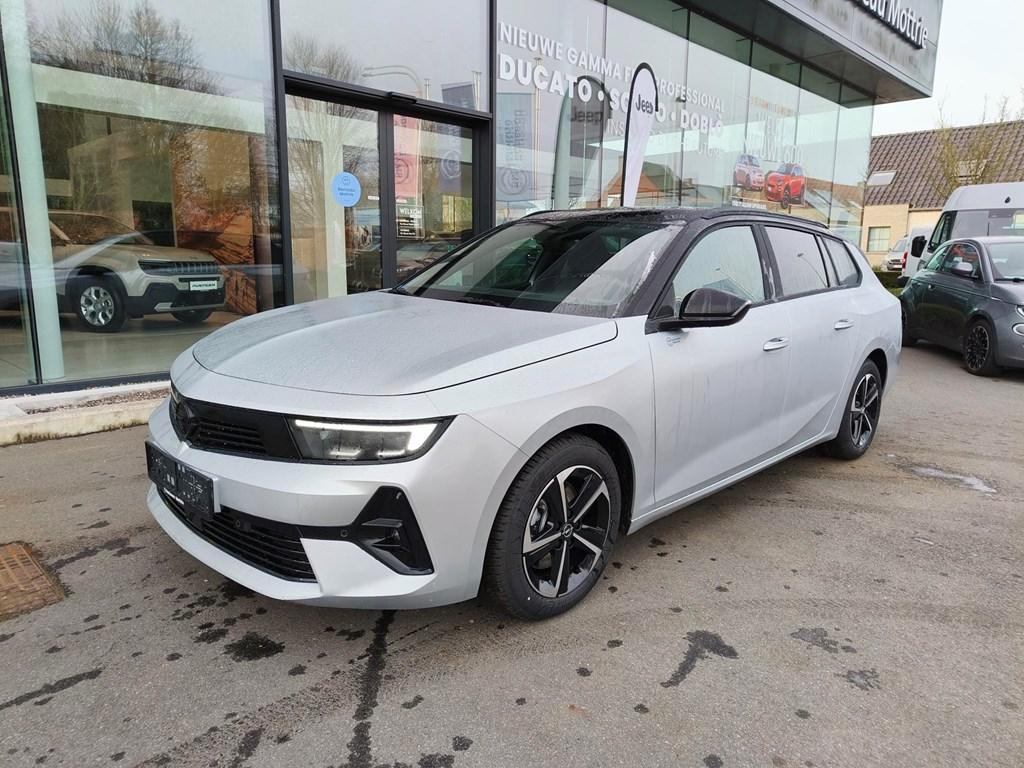 Opel Astra Sports Tourer GS 1.2 TURBO AT8 130PK * AFNEEMBAA, Argent ou Gris, Achat, Euro 6, Entreprise