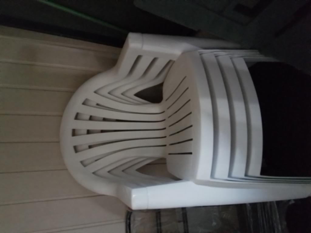 Tuinmeubelen, Ophalen, 4 zitplaatsen, Kunststof, Gebruikt