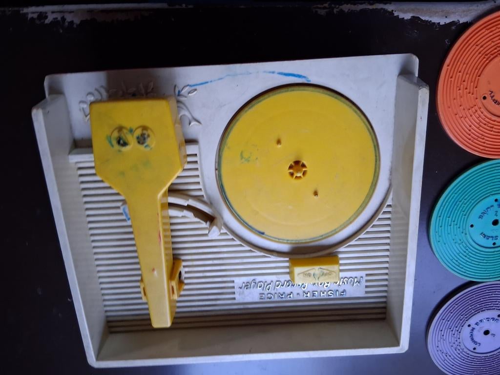 Vintage platenspeler Fisher Price, Kinderen en Baby's, Ophalen of Verzenden