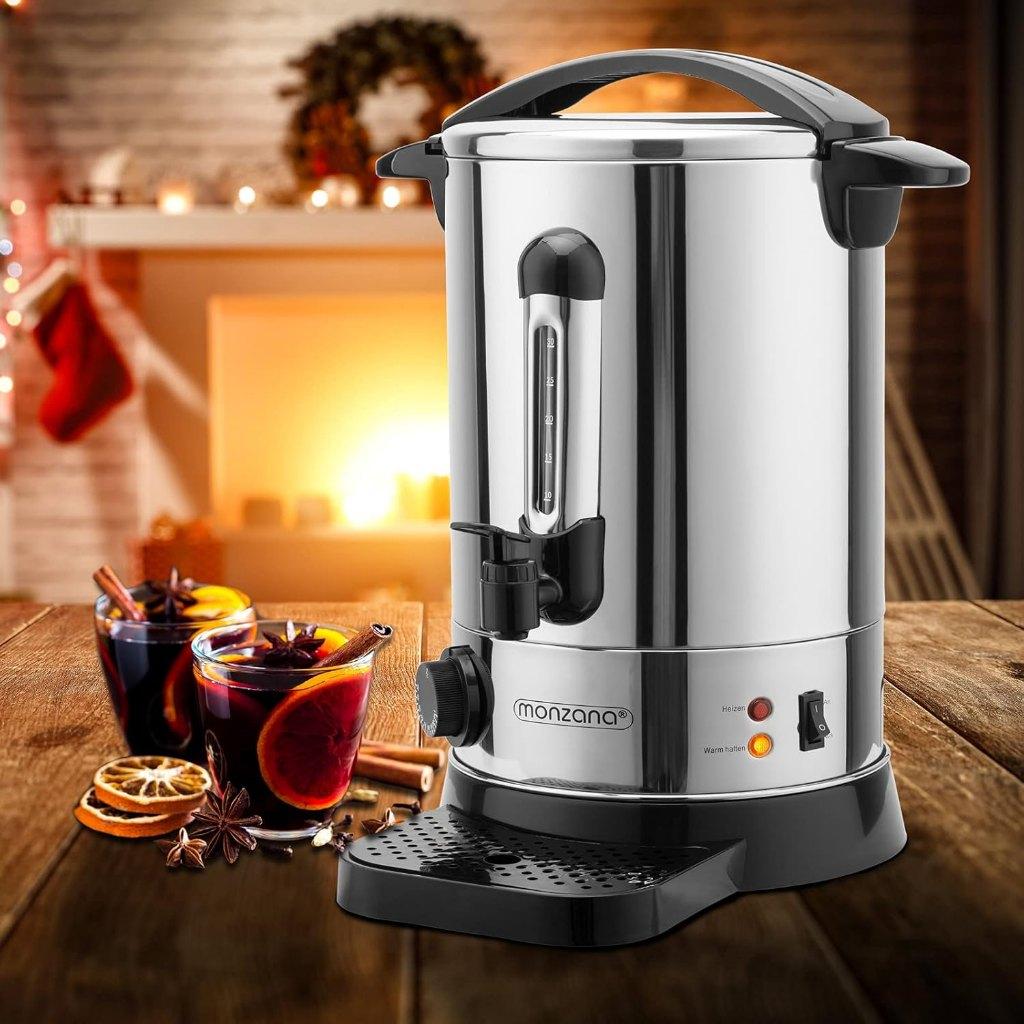 MONZANA Distributeur de boissons chaudes 8,8L 40 tasses, Elektronische apparatuur, Koffiezetapparaten, Zo goed als nieuw, Koffiemachine
