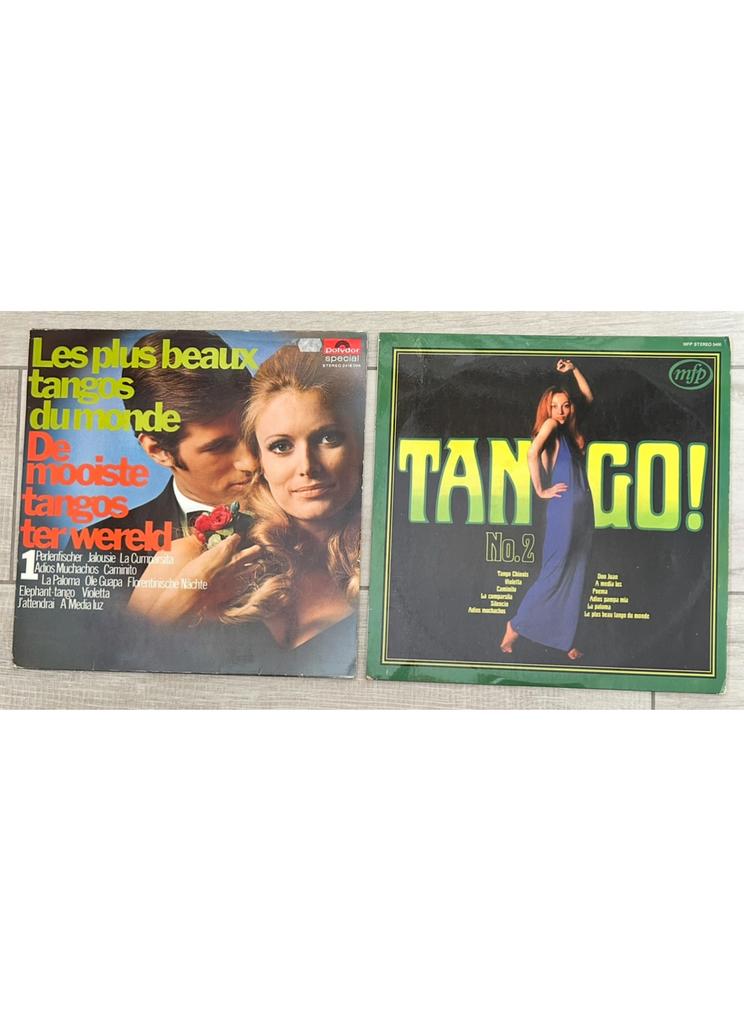 2 vinyl LP’s tango, Cd's en Dvd's, Vinyl | Verzamelalbums, Ophalen of Verzenden, Gebruikt, 12 inch, Latin en Salsa
