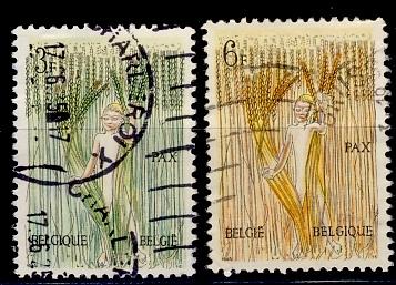 Belge 1963 - n 1251 - 1252, Timbres & Monnaies, Timbres | Europe | Belgique, Envoi, Oblitéré
