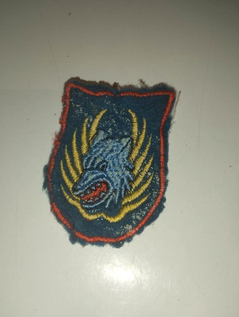 stoffen badge van 9th Wing Fighter, Ophalen of Verzenden, Luchtmacht, Embleem of Badge