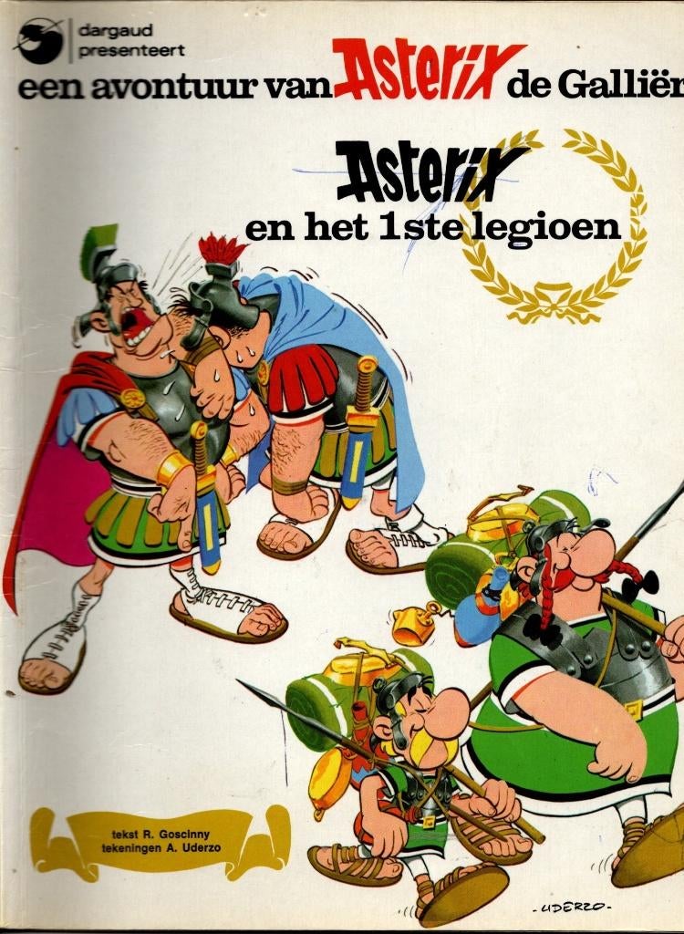 asterix nr.12,en het 1ste legioen,1978,DARGAUD, Une BD, Utilisé, Goscinny, Enlèvement ou Envoi