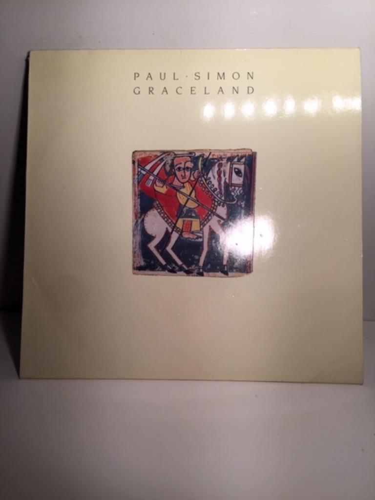 LP - Paul Simon - Graceland, pochette gaufrée (vinyle), CD & DVD, Vinyles | Rock, Comme neuf, Chanteur-compositeur, 12 pouces