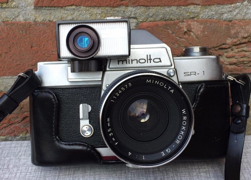 Camera Minolta SR-1 van 1962-1964, Ophalen of Verzenden, Gebruikt, Spiegelreflex, Minolta