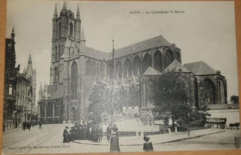Gent - Gand - La Cathédrale St. Bavon, Enlèvement ou Envoi, 1920 à 1940, Non affranchie, Flandre Orientale