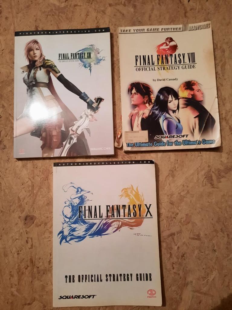 Final Fantasy strategy guides, Enlèvement ou Envoi