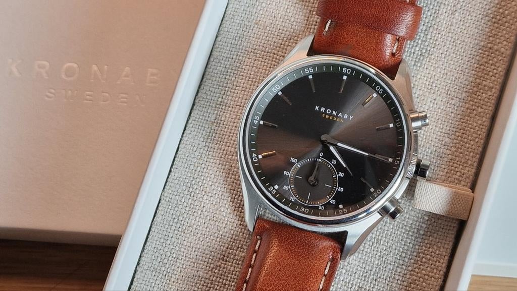 Kronaby Sekel KS0719/1 Hybrid Smart Watch horloge, Ophalen of Verzenden