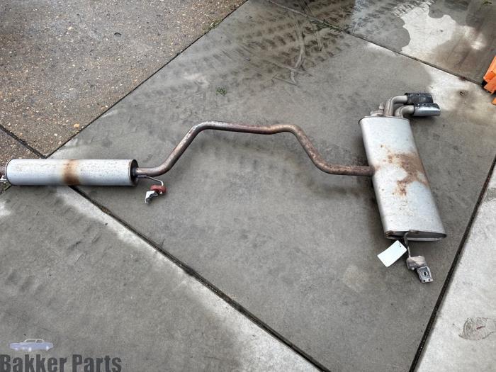Echappement silencieux arrière + central d'un Audi A3, -, -, 3 mois de garantie, Audi