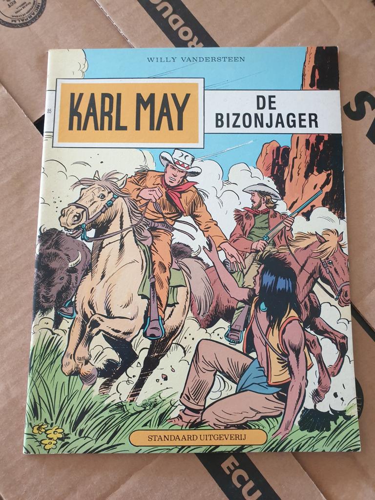 KARL MAY nr 85 De bizonjager STUDIO Willy Vandersteen, Ophalen of Verzenden, Zo goed als nieuw