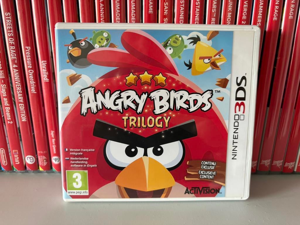 Angry Birds Trilogy (3DS), Games en Spelcomputers, Games | Nintendo 2DS en 3DS, Zo goed als nieuw, Online, Ophalen of Verzenden