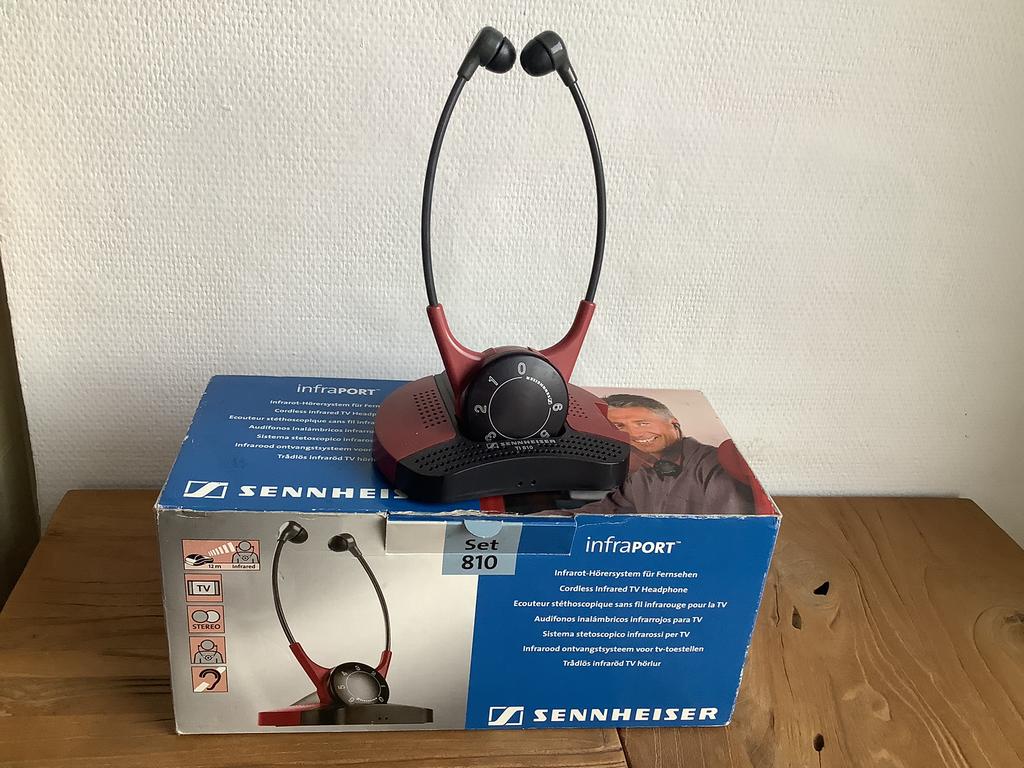 Sennheiser infrarood voor TV, slechthorenden, Audio, Tv en Foto, Hoofdtelefoons, Ophalen, Zo goed als nieuw, Sennheiser