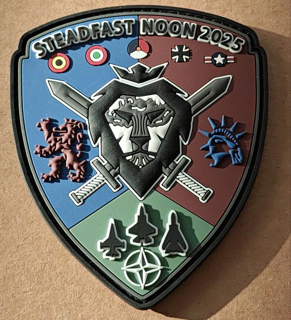 Koninklijke Nederlandse Luchtmacht Steadfast Noon 2025Volkel, Enlèvement ou Envoi, Armée de l'air, Emblème ou Badge